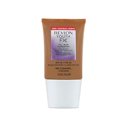 Revlon Mass Market YOUTHFX FILL BLUR foundation SPF20 n400 caramel donna 30ml