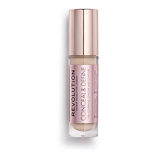 Revolution Make Up CONCEAL and DEFINE full coverage conceal and contour C4 donna