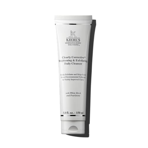 Kiehls Detergente quotidiano schiarente ed esfoliante Clearly Corrective Gel detergente schiarente ed esfoliante 150ml Donna