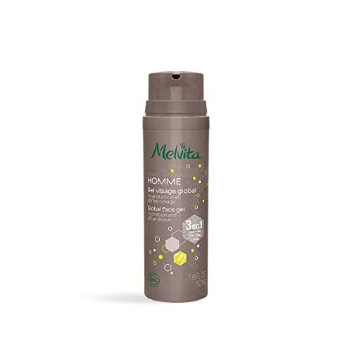 Melvita HOMBRE gel de rostro global 4 en 1 50ml uomo