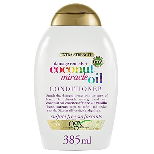 Ogx COCONUT MIRACLE OIL hair conditioner 385ml unisex 385ml