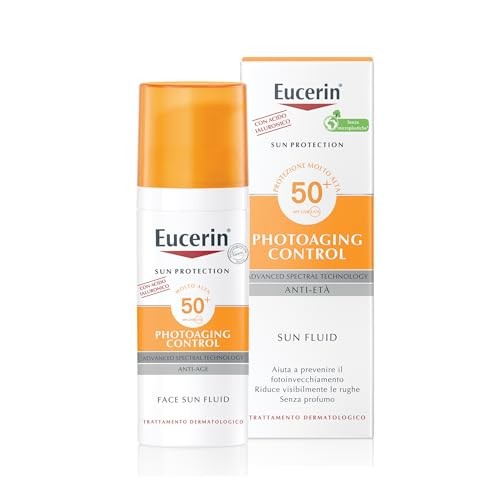Eucerin Emulsione AntiRughe Photozing Control SPF 50 Fluido Solare Viso 50 ml unisex 50ml