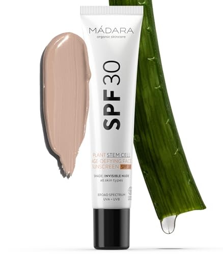 Mdara Organic Skincare PLANT STEM CELL agedefying face sunscreen SPF30 40 ml Unisex