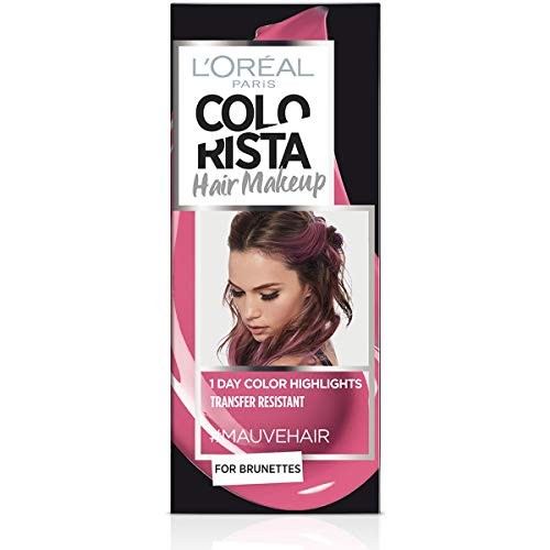 LOreal Paris Colorista Hair Makeup SemiPermanent Hair Dye MAUVEHAIR 30ml donna