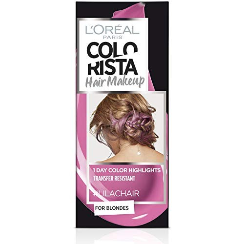 LOreal Paris Colorista Hair Makeup SemiPermanent Hair Dye LILACHAIR 30ml donna