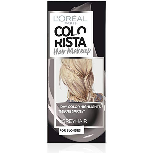 LOreal Paris Colorista Hair Makeup SemiPermanent Hair Dye GREYHAIR 30ml donna