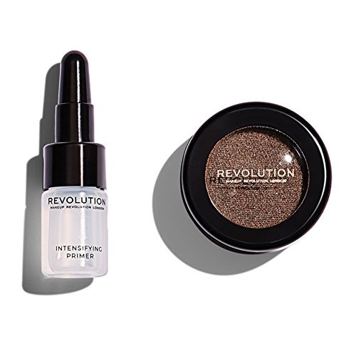 Set Makeup Revolution Flawless Foils Vegan Eyeshadow Primer 2ml Flawless Foils Vegan Eyeshadow Palette Overcome 2 g donna