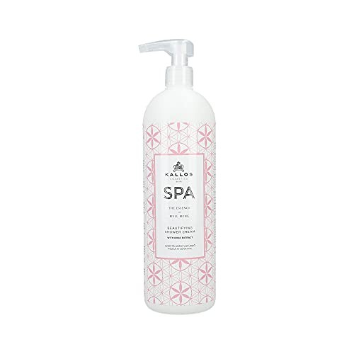 Kallos Damascus SPA Crema Doccia Abbellinte Gel Con Estratto di Rosa 1000ml Donna