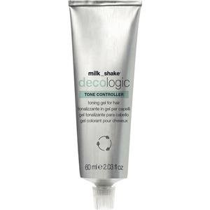 Milk Shake Decologic Tone Controller Silk Proteins Hair Colouring Cream Toner Platinum For Lightened Hair 60ml donna